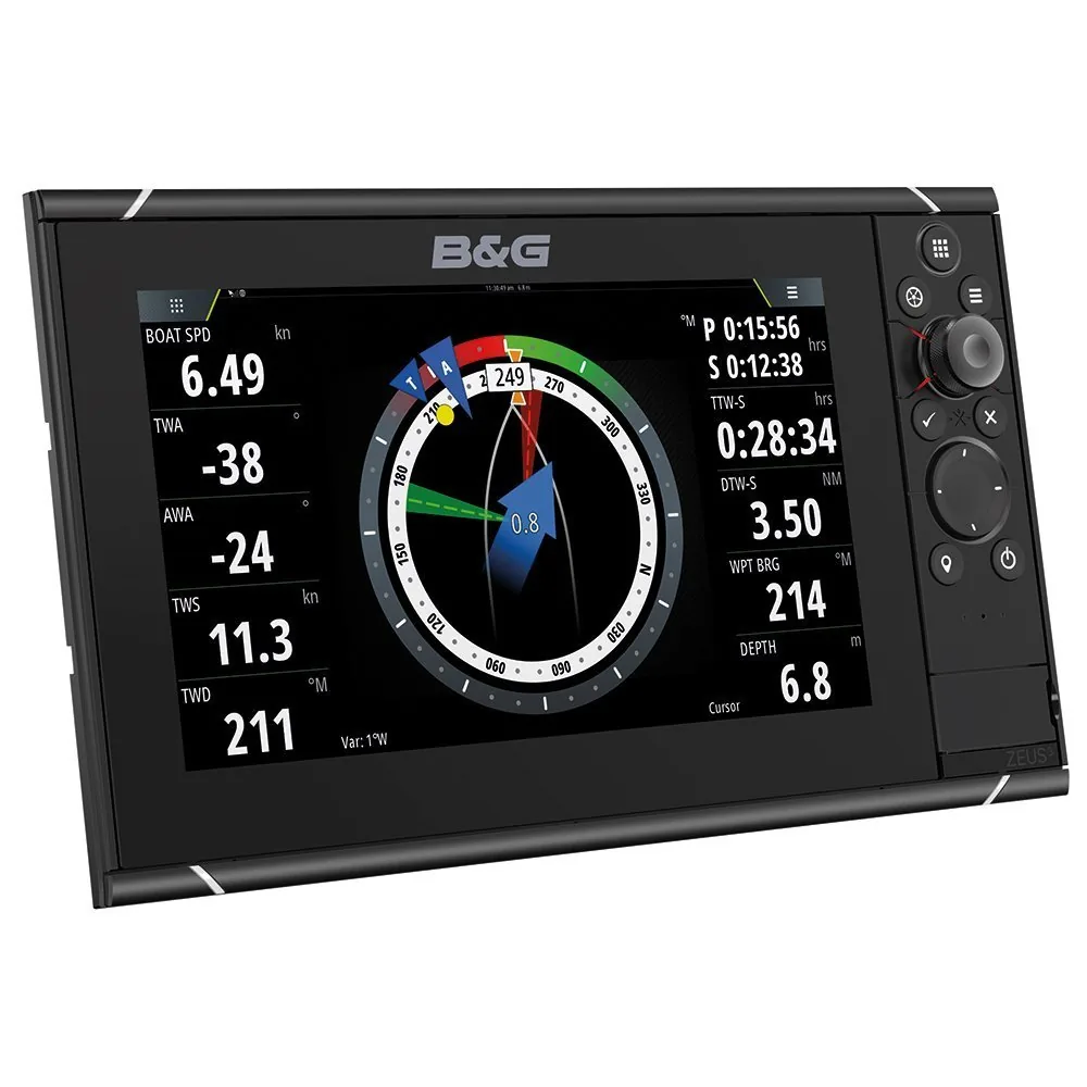 B&G Zeus 3S 9 – 9 Multi-Function Sailing Display