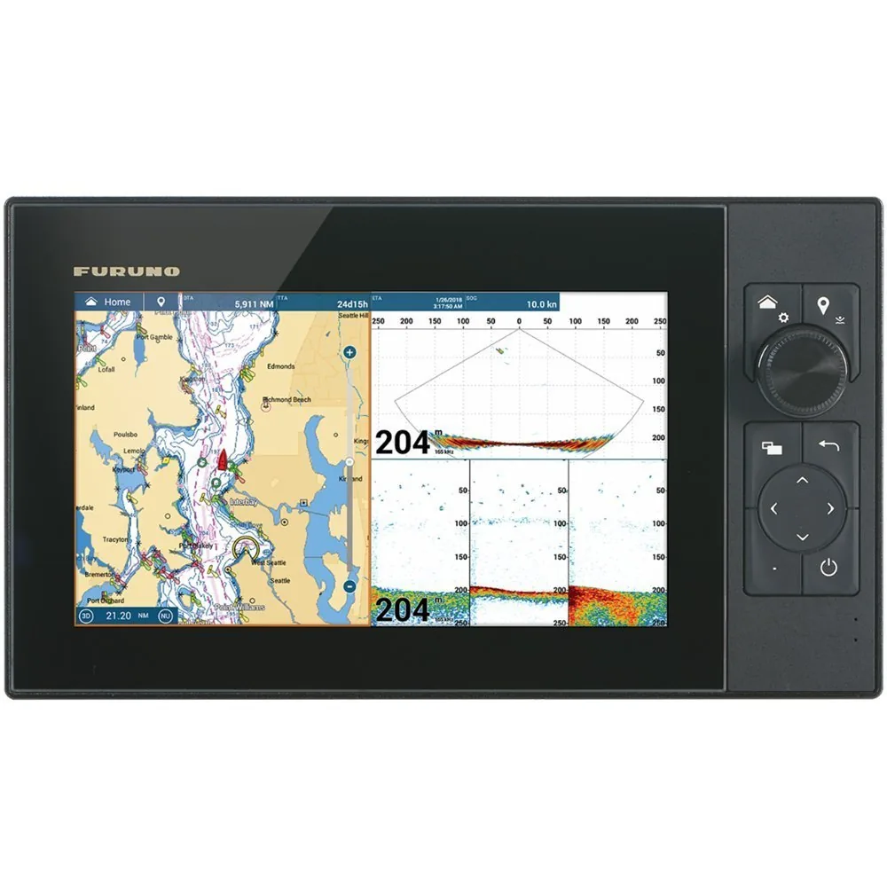 Furuno NavNet TZtouch3 9 Hybrid Control MFD w/Single Channel CHIRP Sonar