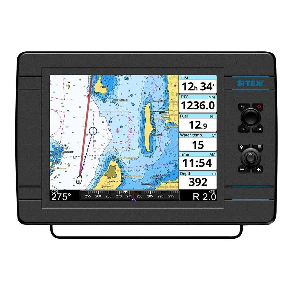 SI-TEX NavPro 1200F w/Wifi & Built-In CHIRP – Includes Internal GPS Receiver/Antenna