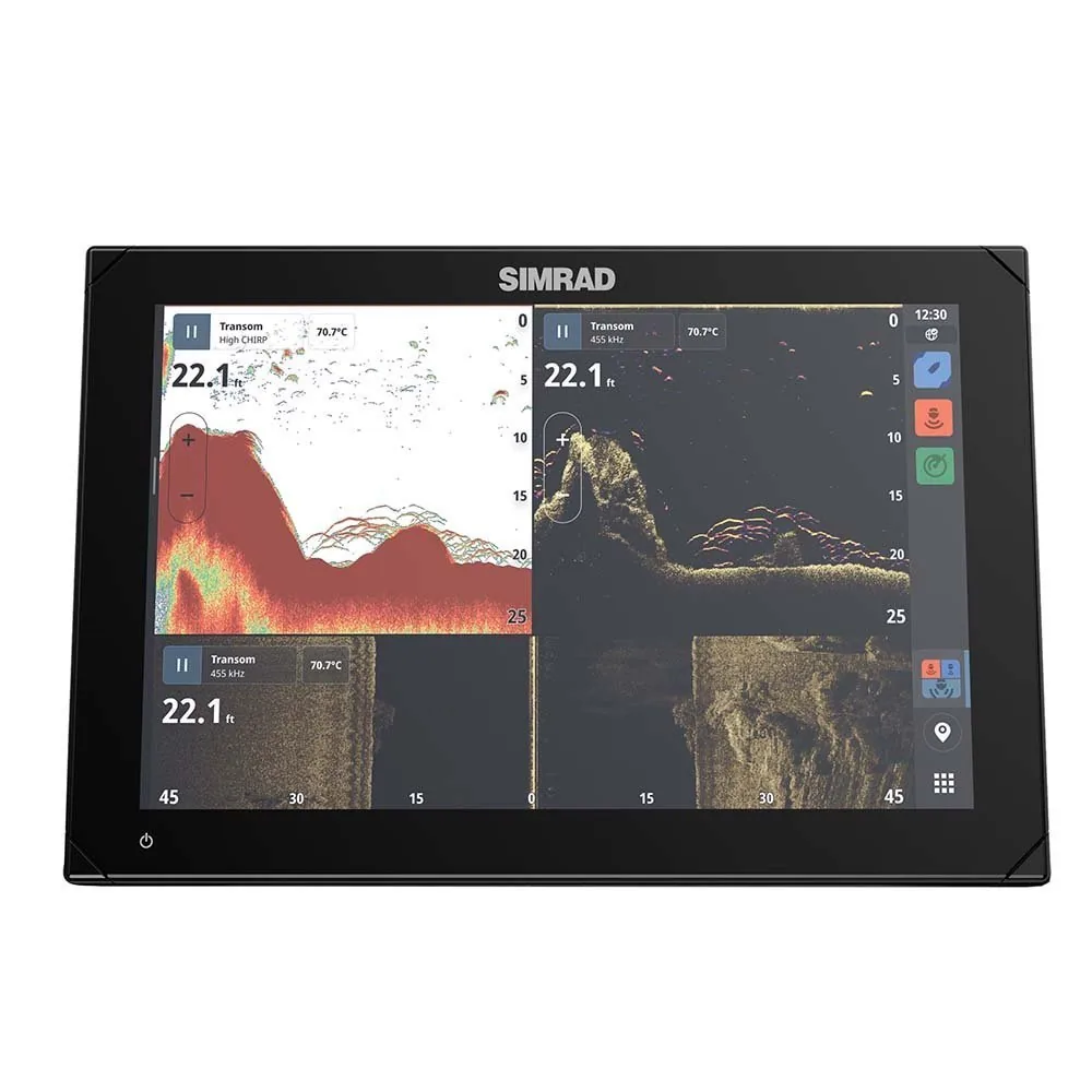 Simrad NSX 3012 Combo Chartplotter & Fishfinder – Display Only – No Transducer
