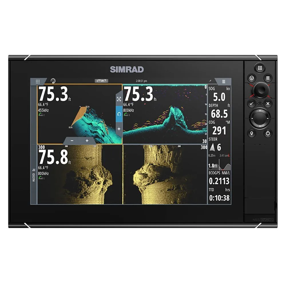 Simrad NSS12 evo3S Combo Multi-Function Chartplotter/Fishfinder – No HDMI Video Out Port