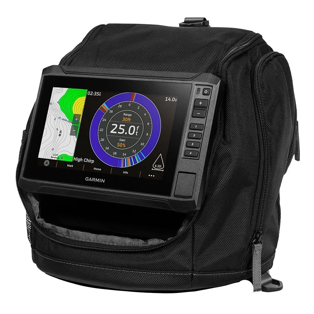 Garmin ECHOMAP UHD2 7 sv Ice Fishing Bundle w/ECHOMAP UHD2 73sv & GT10HN-IF Transducer