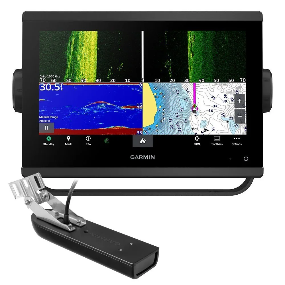 Garmin GPSMAP 943xsv Combo GPS/Fishfinder GN+ w/GT23-TM