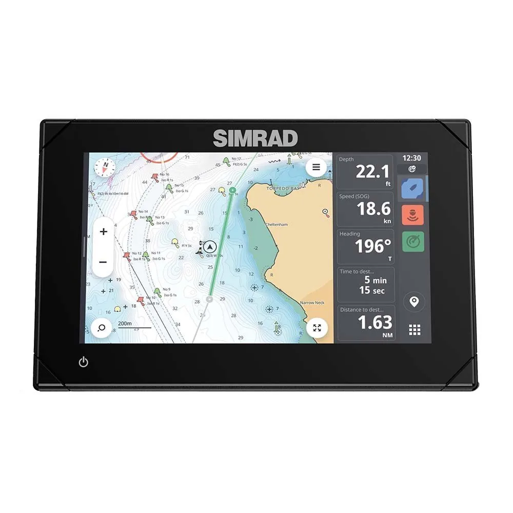 Simrad NSX 3007 7 Combo Chartplotter & Fishfinder – Display Only – No Transducer