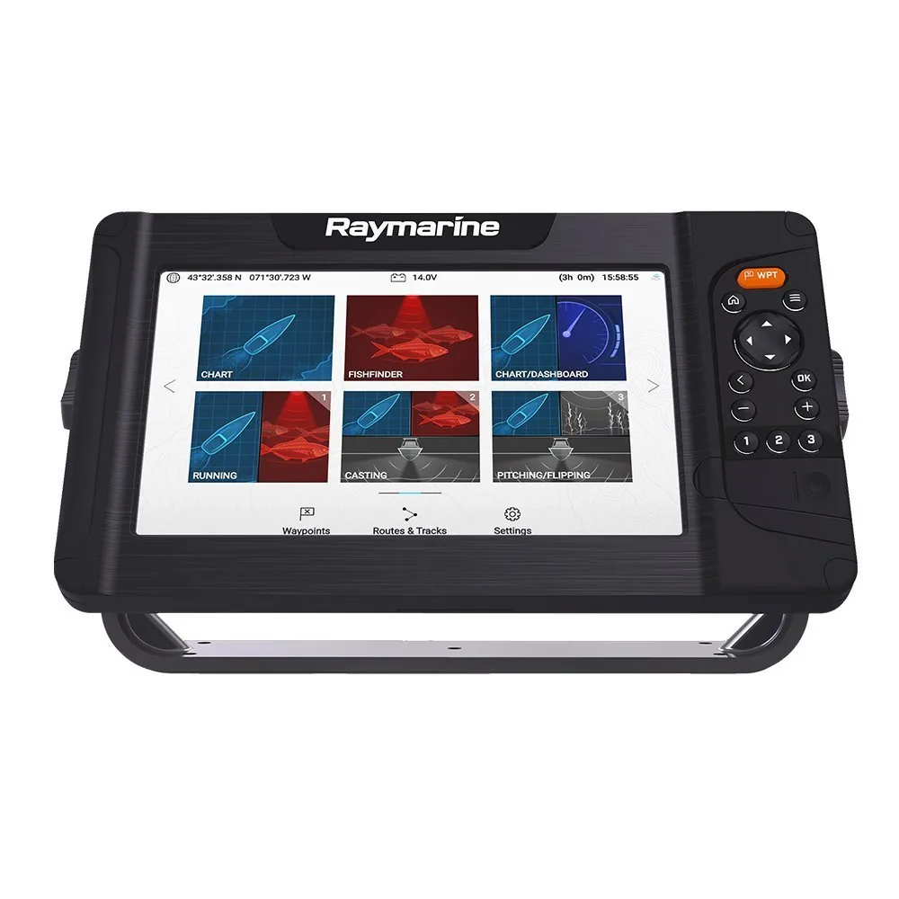 Raymarine Element 9 HV Combo w/Lighthouse North America Chart – No Transducer