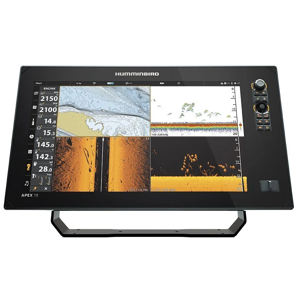 Humminbird APEX 19 MSI+ Cross Touch Fishfinder MFD