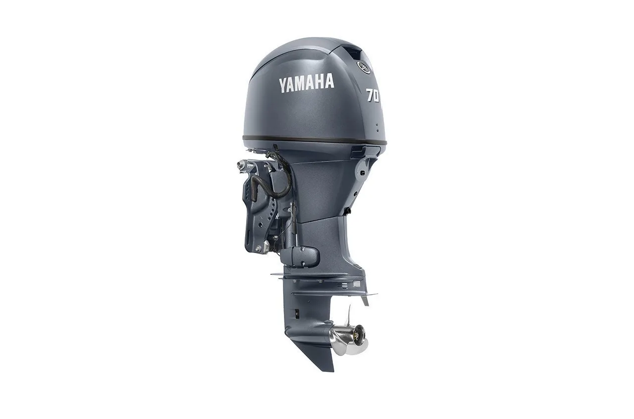 Yamaha F70LB 70HP – 20″ Shaft Standard Rotation Remote Mechanical