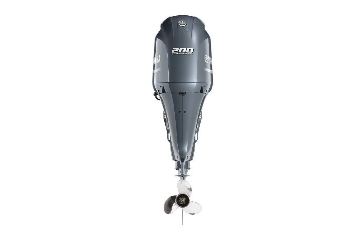 Yamaha LF200XD 200HP – 25″ Shaft Counter Rotation Remote Mechanical