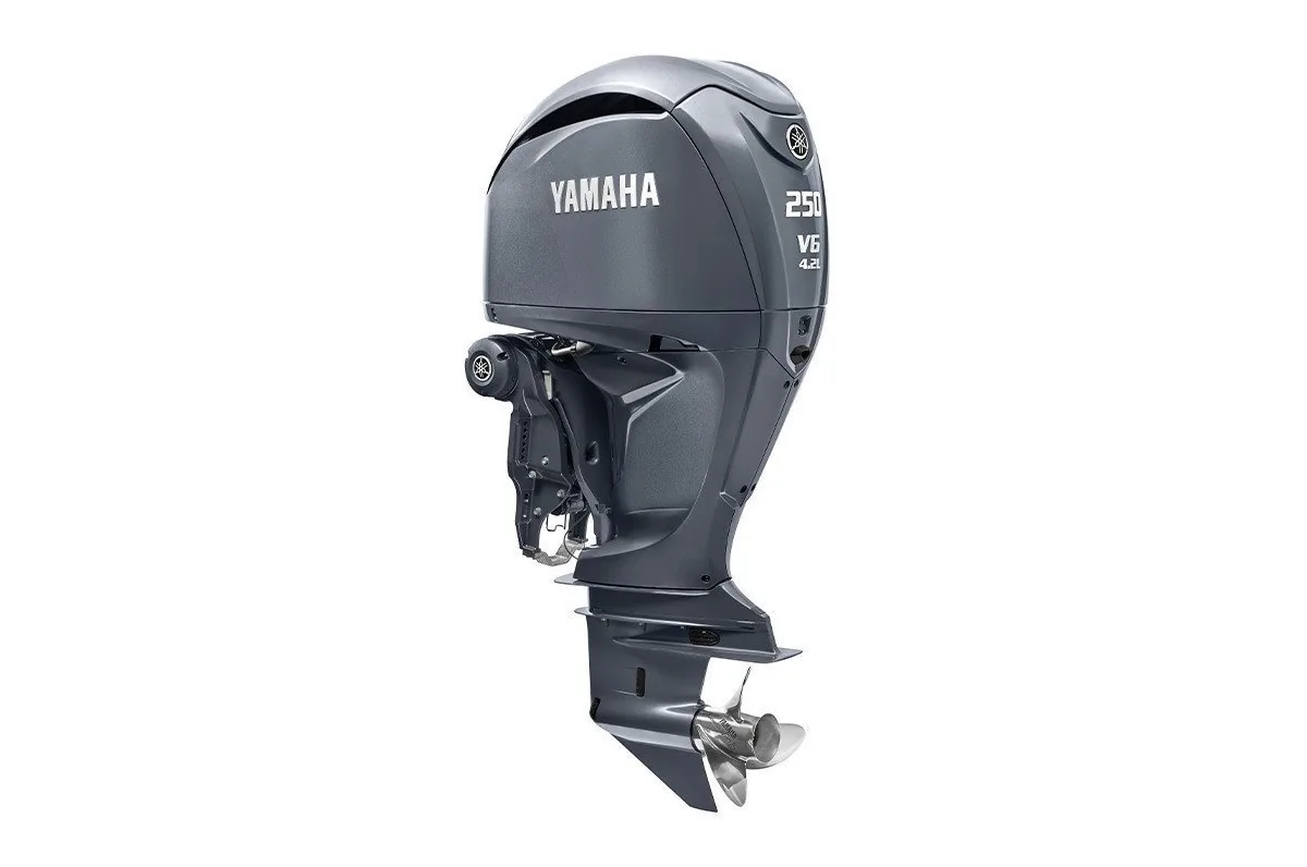 Yamaha LF250XSB 250HP – DEC 25″ Shaft Counter Rotationin Gray