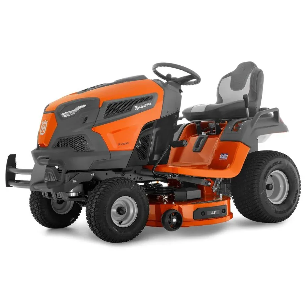 NEW Husqvarna TS 242XD 42 Inch 21.5HP Kawasaki Gasoline Riding Lawn Mower