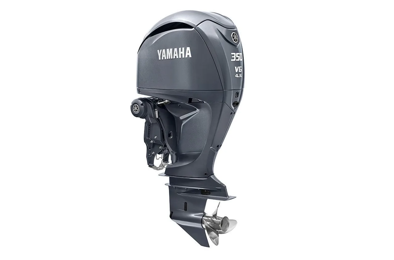 Yamaha LF350XSA 350HP – DEC 25″ Shaft Counter Rotationin Gray