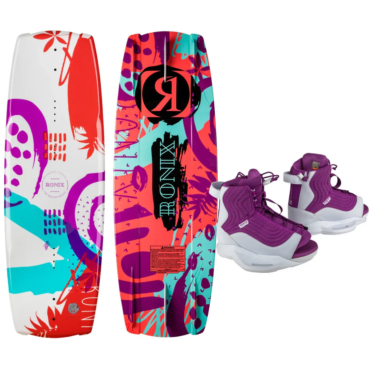 Ronix Girl’s August Wakeboard w/ August Bindings