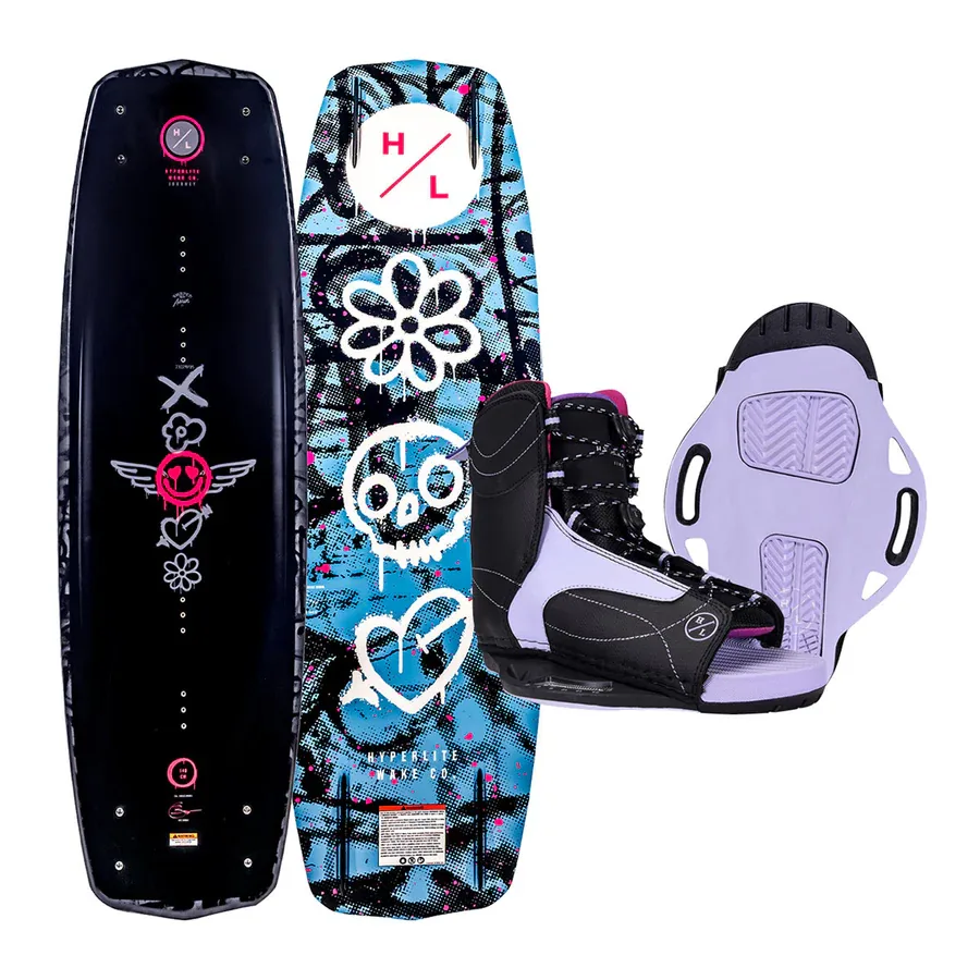 Hyperlite Women’s Journey Wakeboard w/ Jinx Bindings
