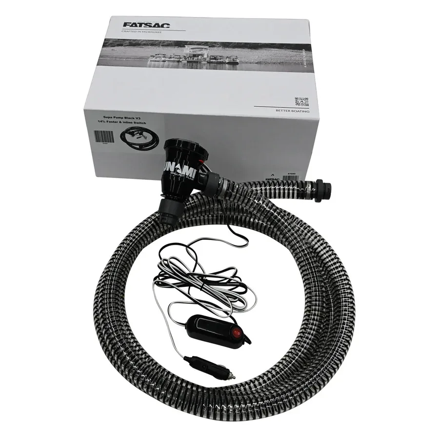 FatSac Supa Pump 3.0 – Black w/ inline switch