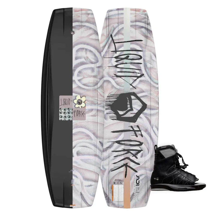 Liquid Force Women’s M.E. Wakeboard w/ Transit 6X Bindings