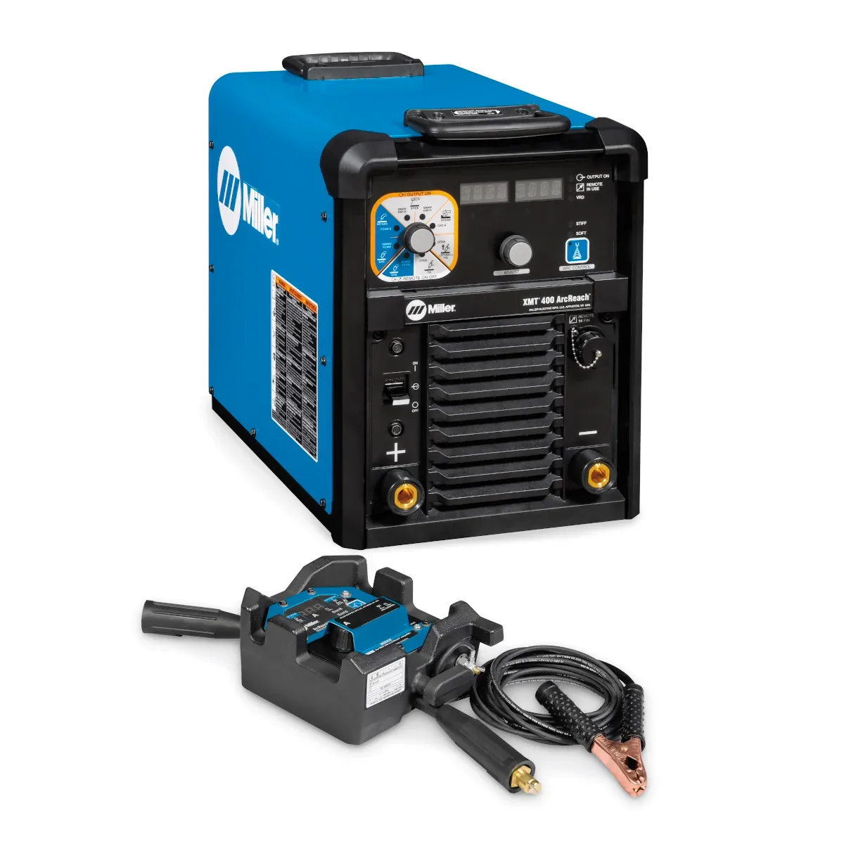 Miller XMT 400 ArcReach Multiprocess Welder w/Stick/Tig Remote (951000114)