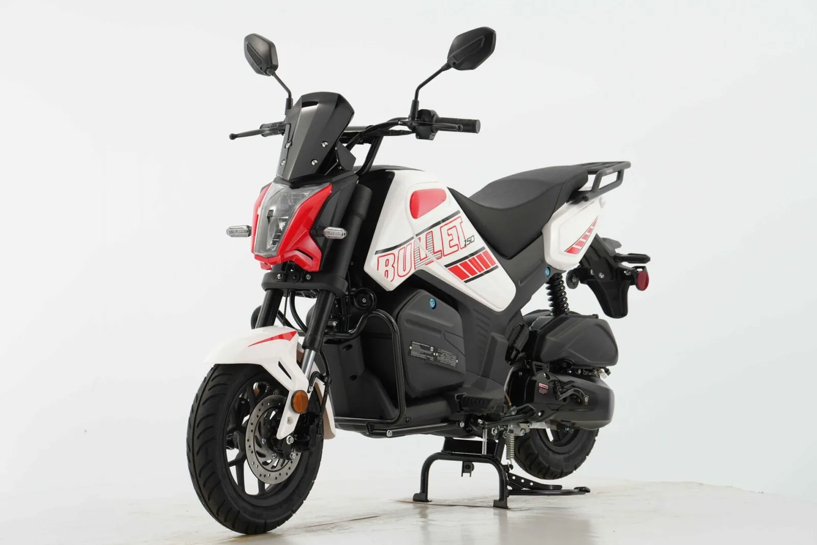 Vitacci BULLET 150cc Motorscooter, Automatic Transmission, 4-Stroke, 1-Cylinder, Forced-Air-Cooled, Electric & Kick Start – Coming Soon