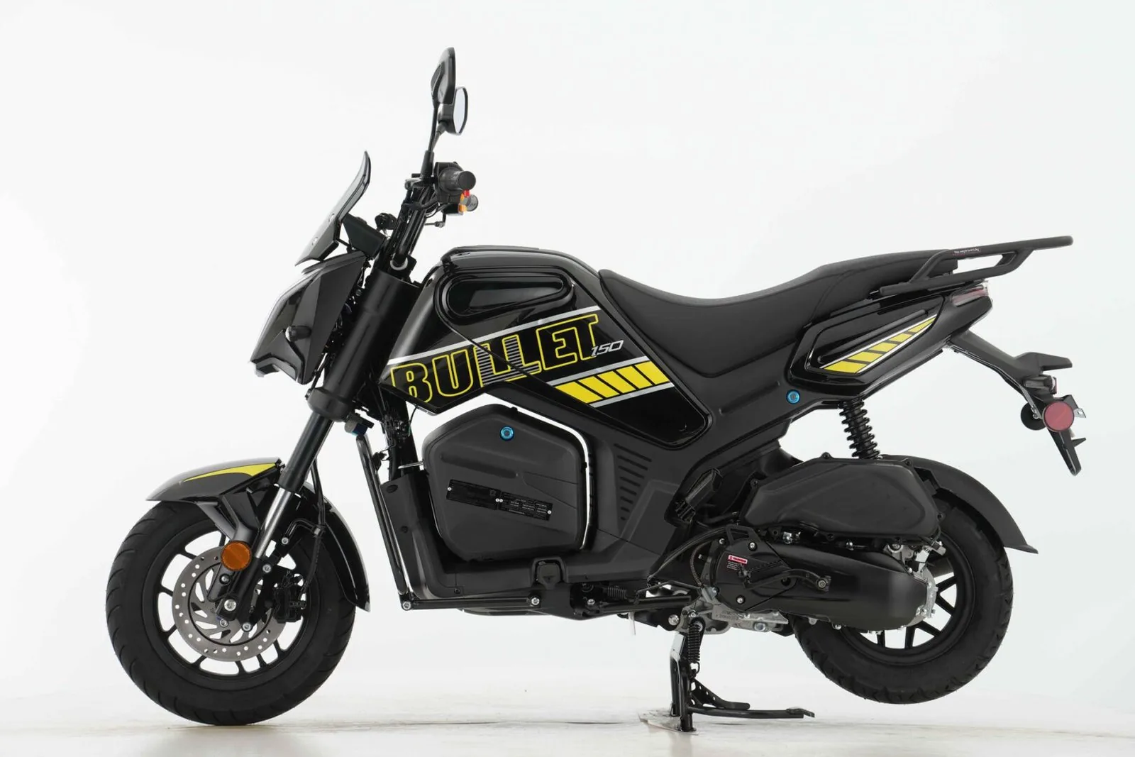 Vitacci BULLET 150cc Motorscooter, Automatic Transmission, 4-Stroke, 1-Cylinder, Forced-Air-Cooled, Electric & Kick Start – Coming Soon