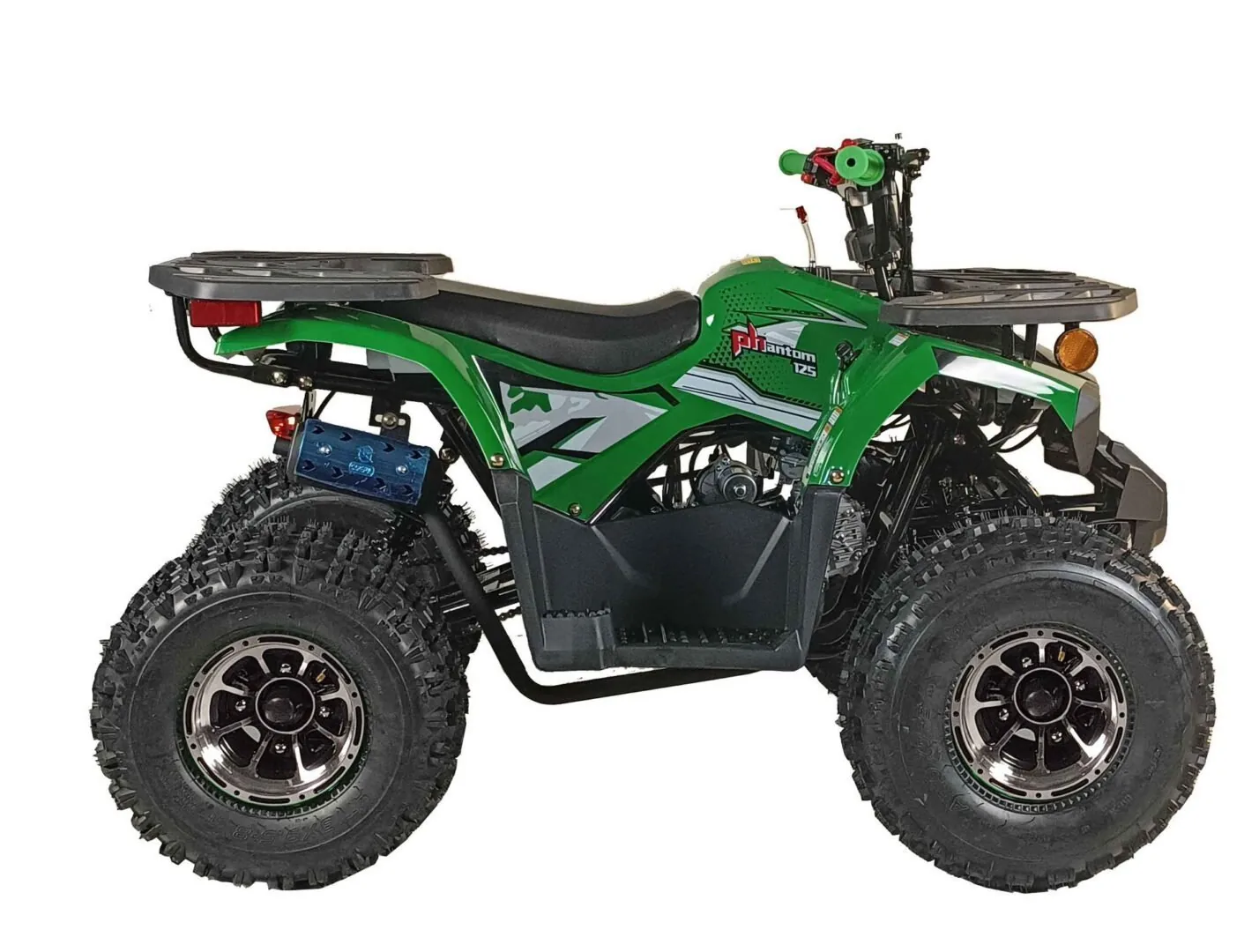 Vitacci PHANTOM 125cc ATV, 4-Stroke, 1-Cylinder, Air-Cooled, Electric Start, Aluminum Rims – For Ages 12+
