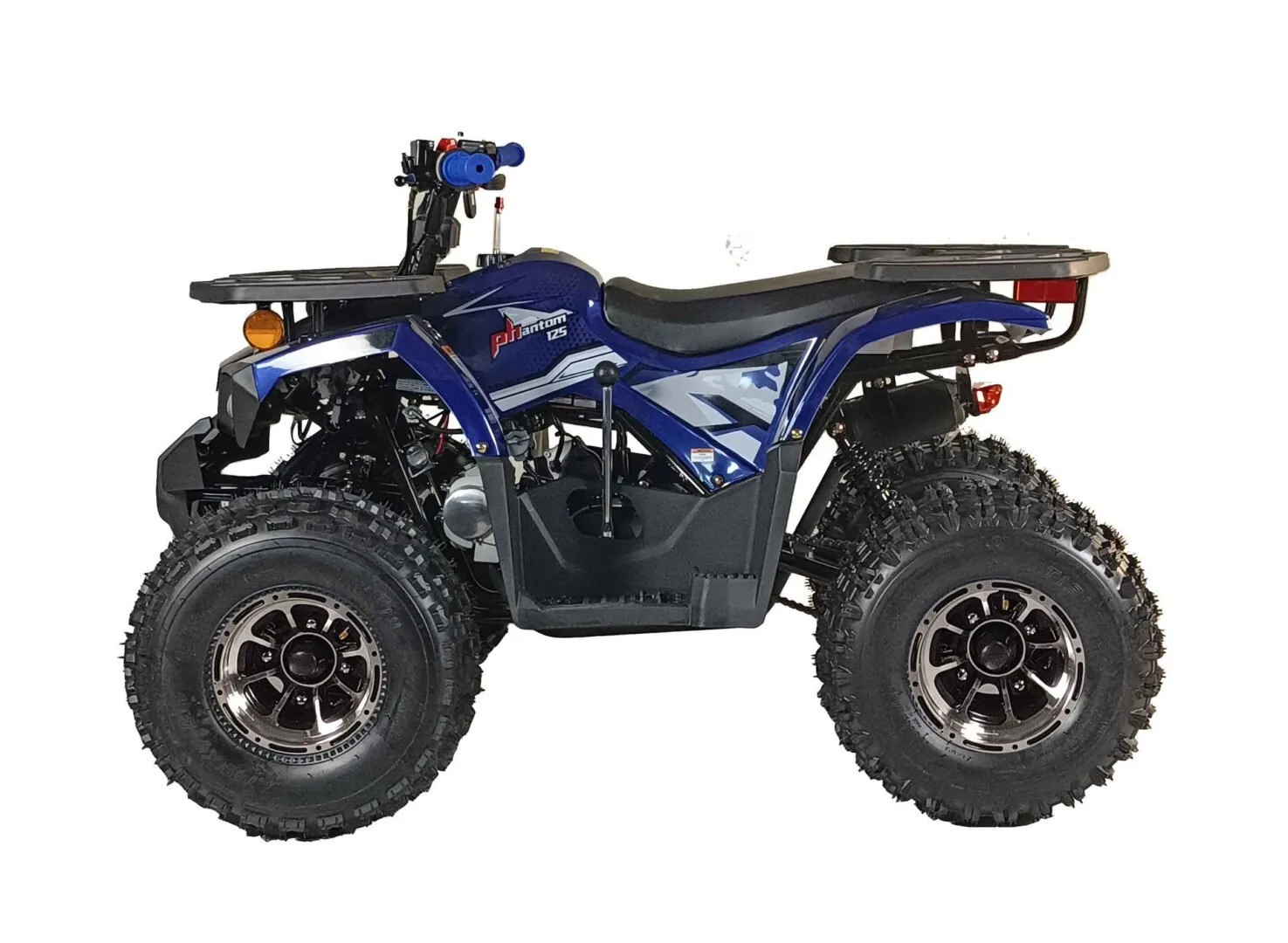 Vitacci PHANTOM 125cc ATV, 4-Stroke, 1-Cylinder, Air-Cooled, Electric Start, Aluminum Rims – For Ages 12+