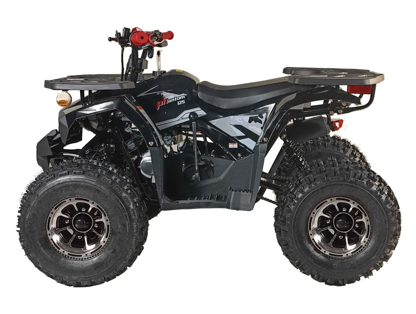 Vitacci PHANTOM 125cc ATV, 4-Stroke, 1-Cylinder, Air-Cooled, Electric Start, Aluminum Rims – For Ages 12+