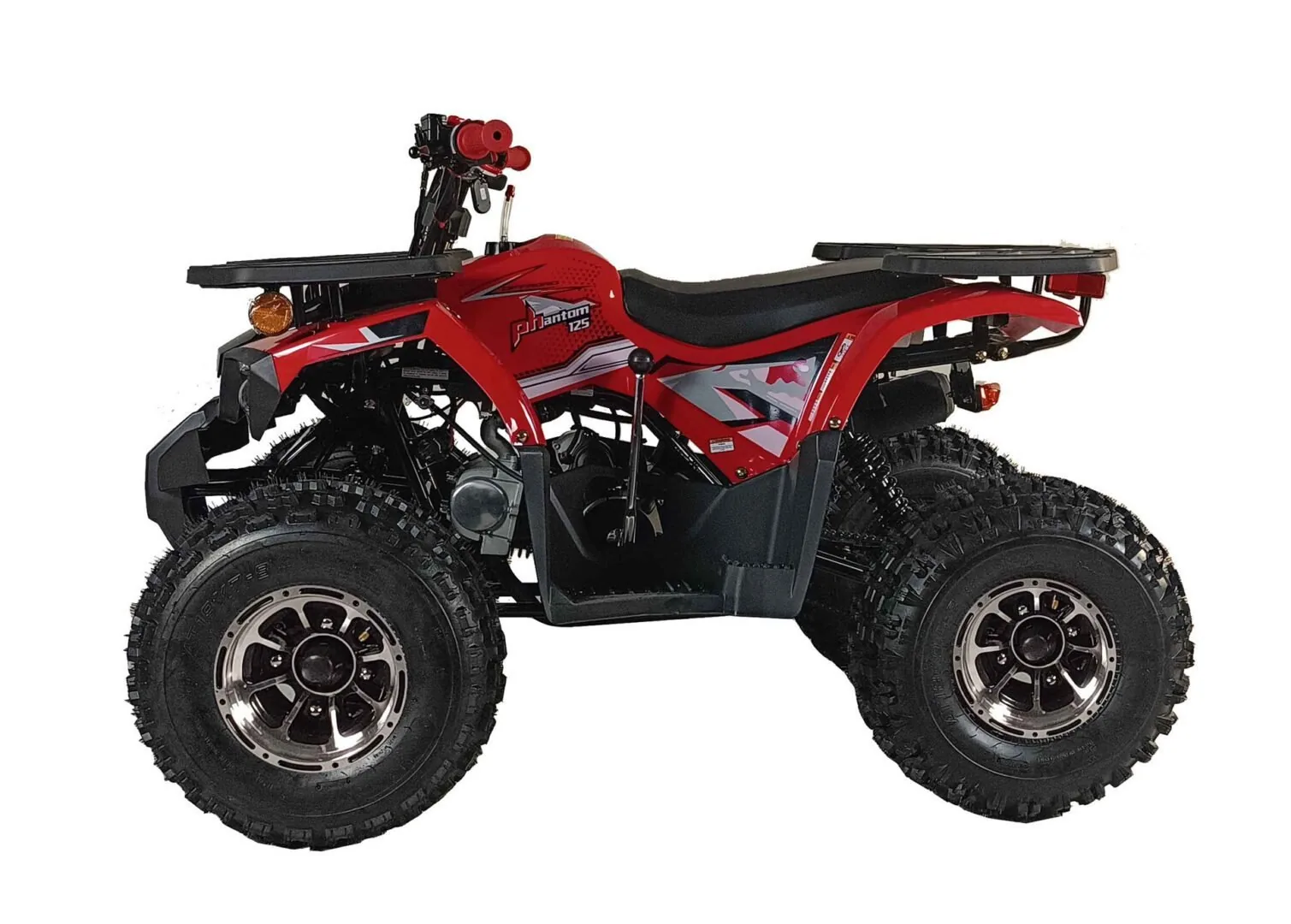 Vitacci PHANTOM 125cc ATV, 4-Stroke, 1-Cylinder, Air-Cooled, Electric Start, Aluminum Rims – For Ages 12+