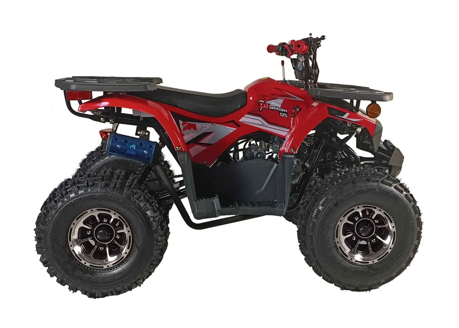 Vitacci PHANTOM 125cc ATV, 4-Stroke, 1-Cylinder, Air-Cooled, Electric Start, Aluminum Rims – For Ages 12+