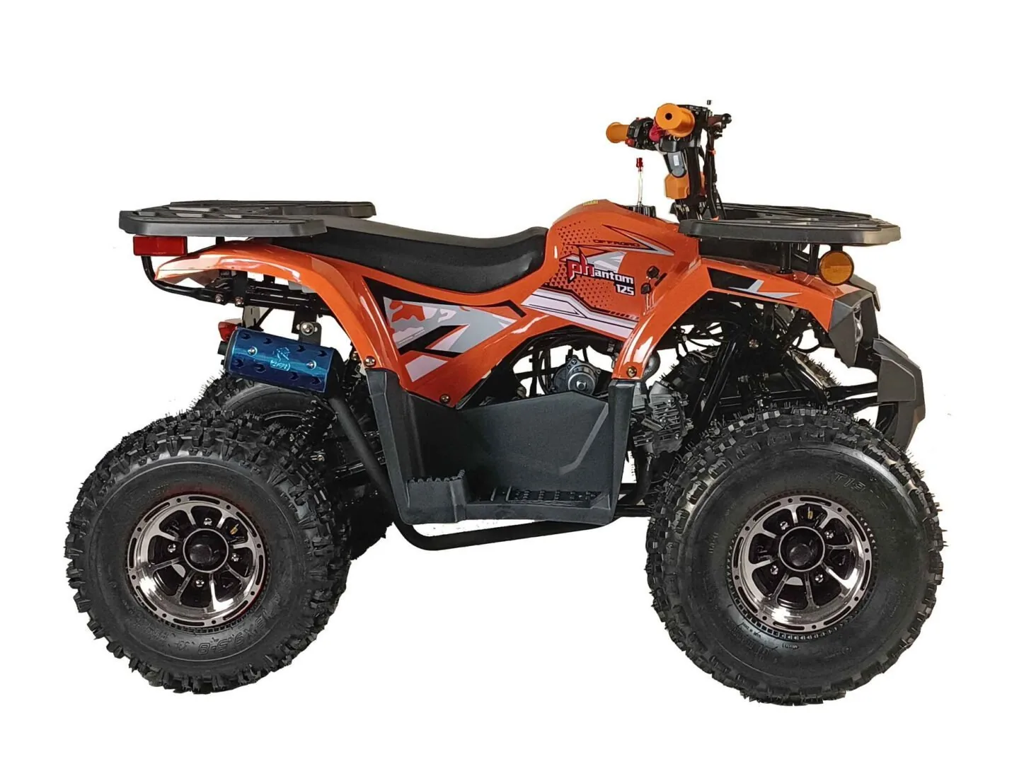 Vitacci PHANTOM 125cc ATV, 4-Stroke, 1-Cylinder, Air-Cooled, Electric Start, Aluminum Rims – For Ages 12+