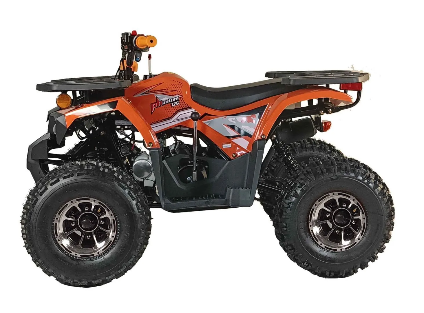 Vitacci PHANTOM 125cc ATV, 4-Stroke, 1-Cylinder, Air-Cooled, Electric Start, Aluminum Rims – For Ages 12+