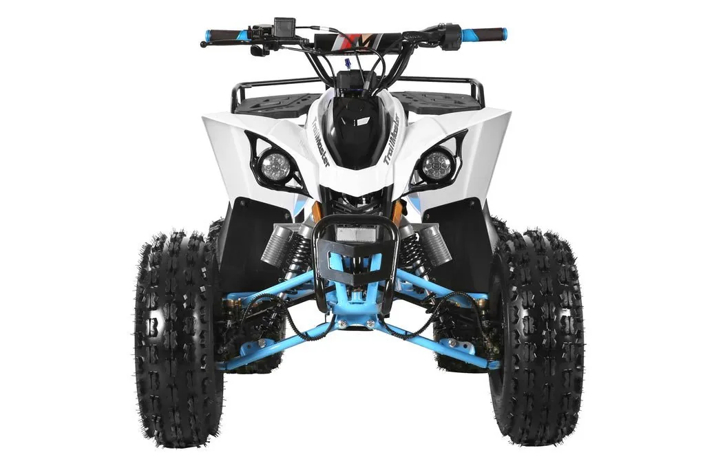 Trailmaster F125 Youth ATV, 125cc Air-Cooled Engine, Automatic with Reverse, 4-Stroke, Single Cylinder, electric start, Throttle Limiter