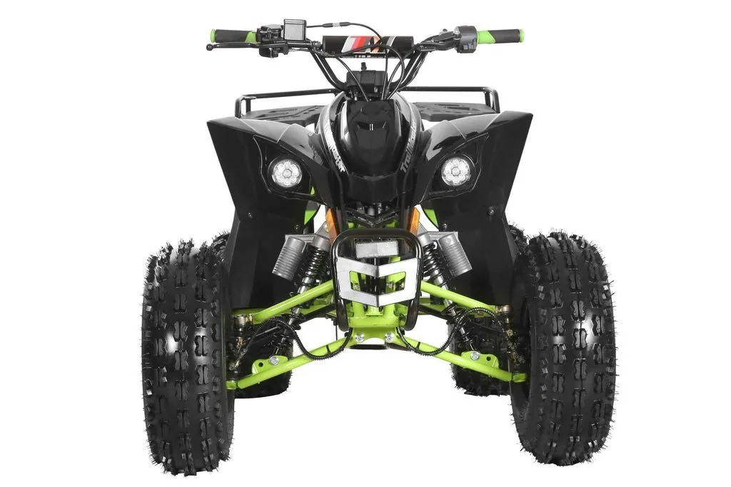 Trailmaster F125 Youth ATV, 125cc Air-Cooled Engine, Automatic with Reverse, 4-Stroke, Single Cylinder, electric start, Throttle Limiter