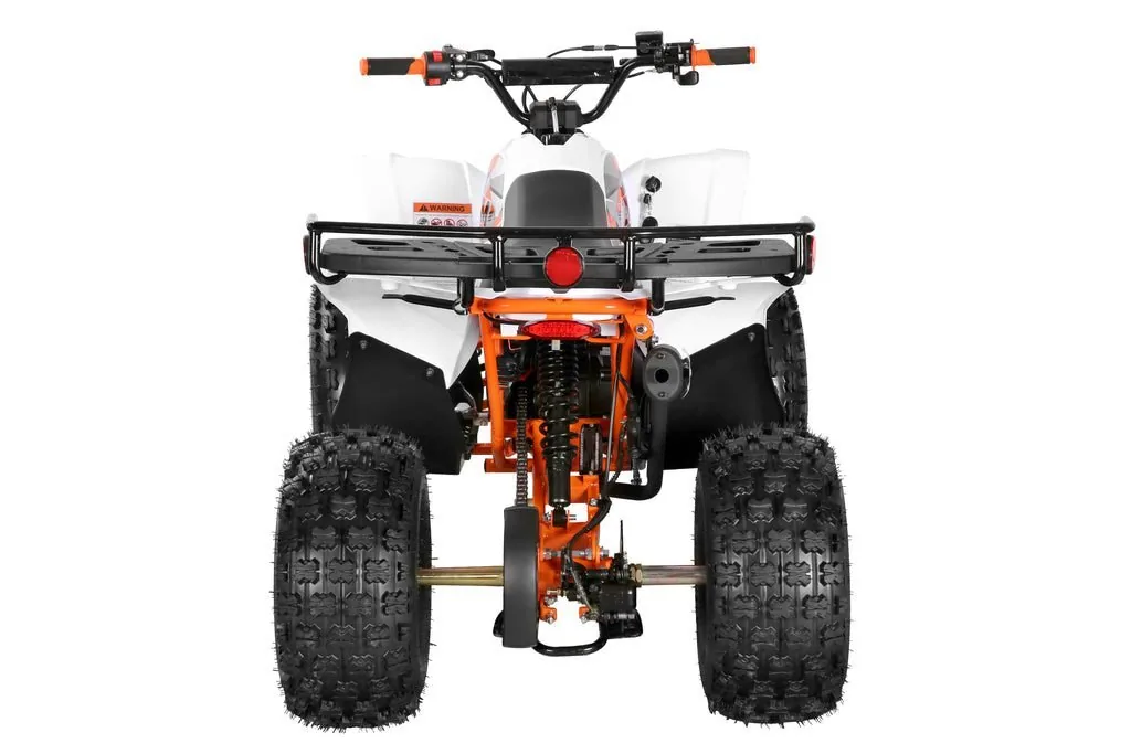Trailmaster F125 Youth ATV, 125cc Air-Cooled Engine, Automatic with Reverse, 4-Stroke, Single Cylinder, electric start, Throttle Limiter