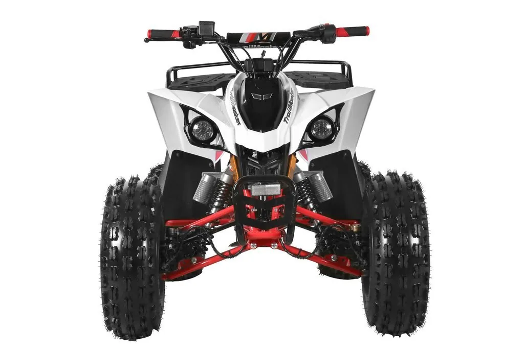 Trailmaster F125 Youth ATV, 125cc Air-Cooled Engine, Automatic with Reverse, 4-Stroke, Single Cylinder, electric start, Throttle Limiter