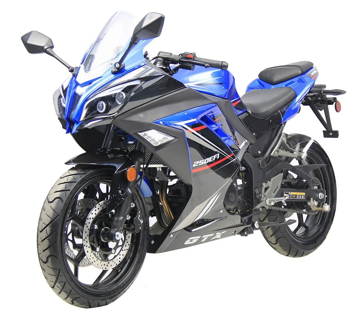 Vitacci GTX 250 EFI Sports Bike With 6-Speed Manual, Single Cylinder, Oil-cooling