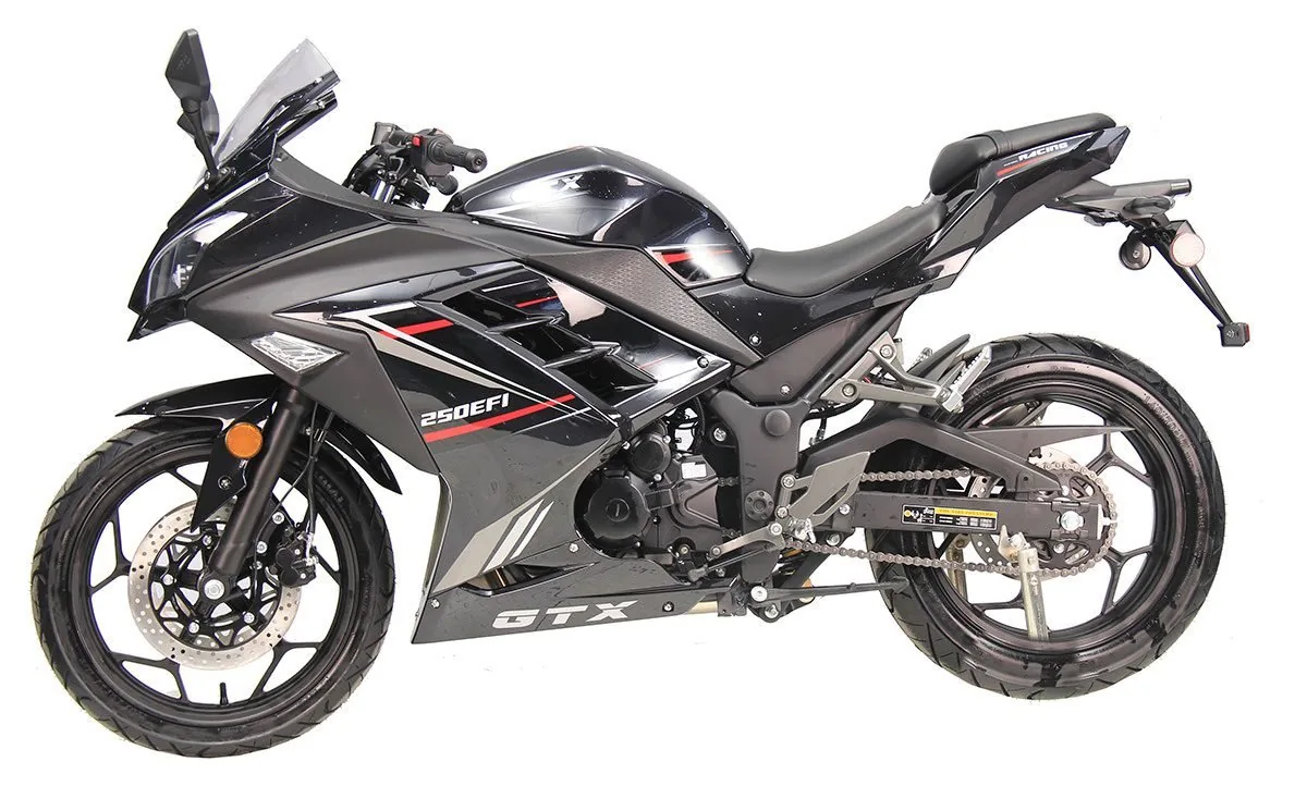 Vitacci GTX 250 EFI Sports Bike With 6-Speed Manual, Single Cylinder, Oil-cooling