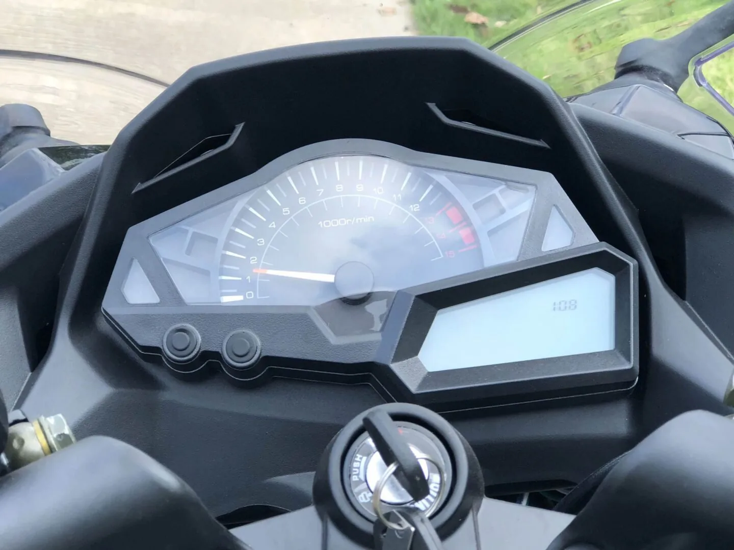 Vitacci Falcon 250cc Street Legal Sports Bike, Automatic Transmission, Single Cylinder, Water-Cooled, Electric Start