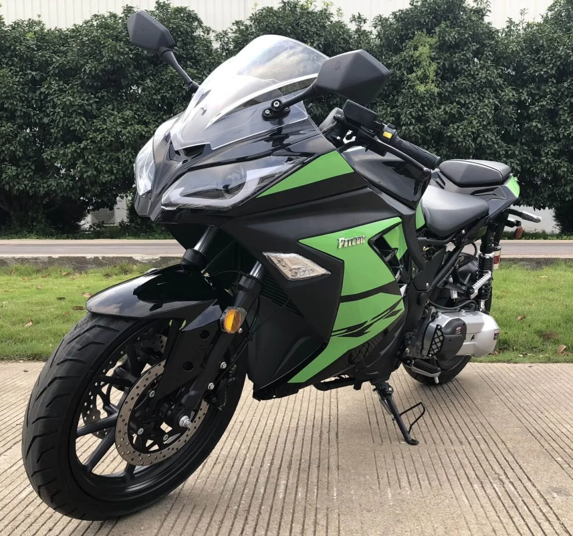 Vitacci Falcon 250cc Street Legal Sports Bike, Automatic Transmission, Single Cylinder, Water-Cooled, Electric Start