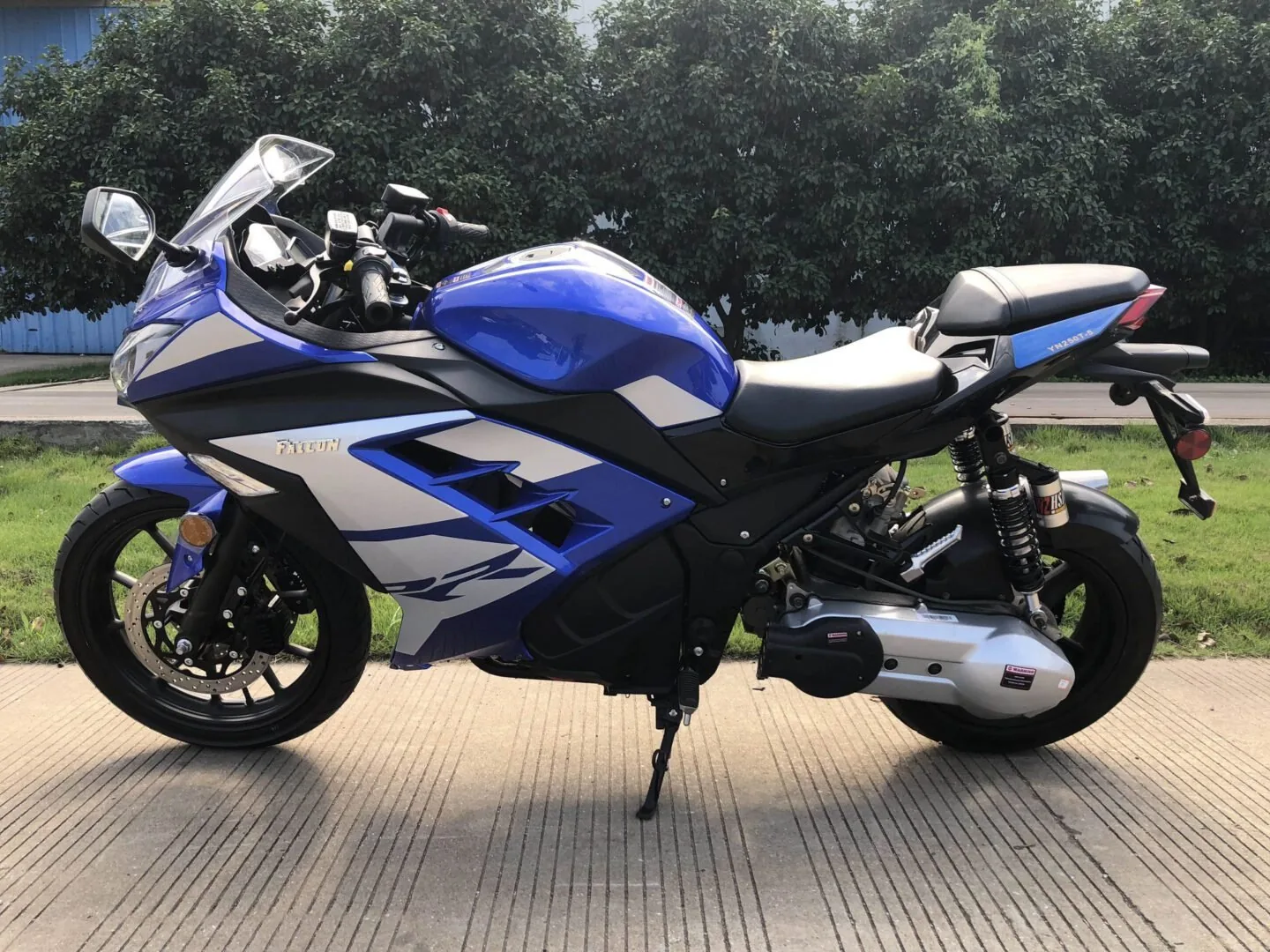Vitacci Falcon 250cc Street Legal Sports Bike, Automatic Transmission, Single Cylinder, Water-Cooled, Electric Start