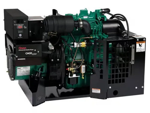 Cummins Onan 7.5kW Commercial Diesel Generator Set 120/240 Volts | 7.5HDKAL-1