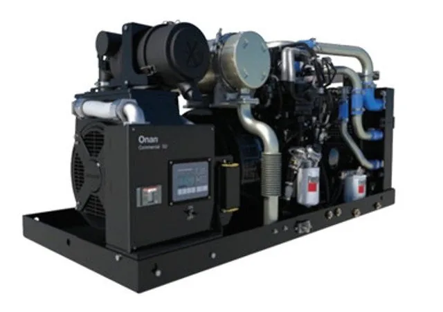 Cummins Onan 20kW Commercial Mobile Diesel Generator Set 120/208 Volts 3 Phase | 20.0HDKDB-02