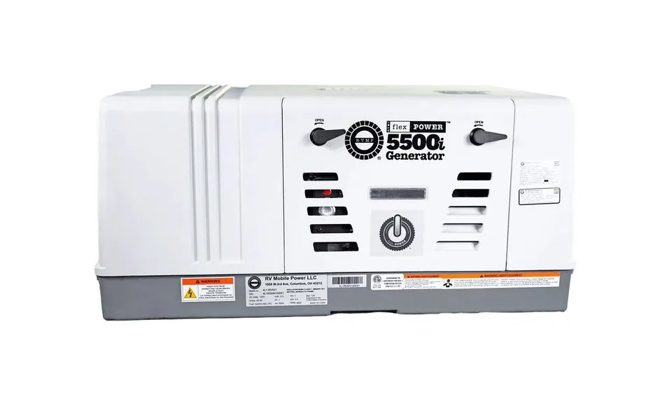 RVMP Flex Power 5500 Watt Dual Fuel Inverter RV Generator 5500i
