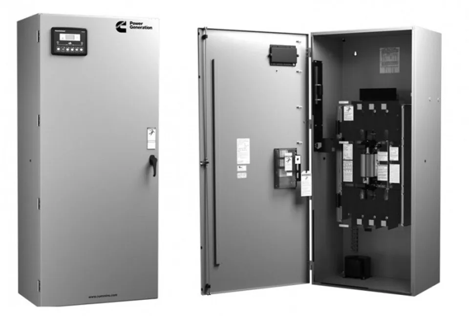 Cummins OTEC 240-Volt 600-Amp Single Phase PowerCommand 40 Automatic Transfer Switch NEMA 3R | A066Y118