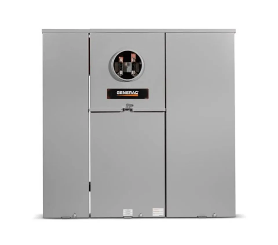 Generac 200 Amp SE Rated Meter Mounted Transfer Switch with 42 Circuit Load Center | RXGUW200A3