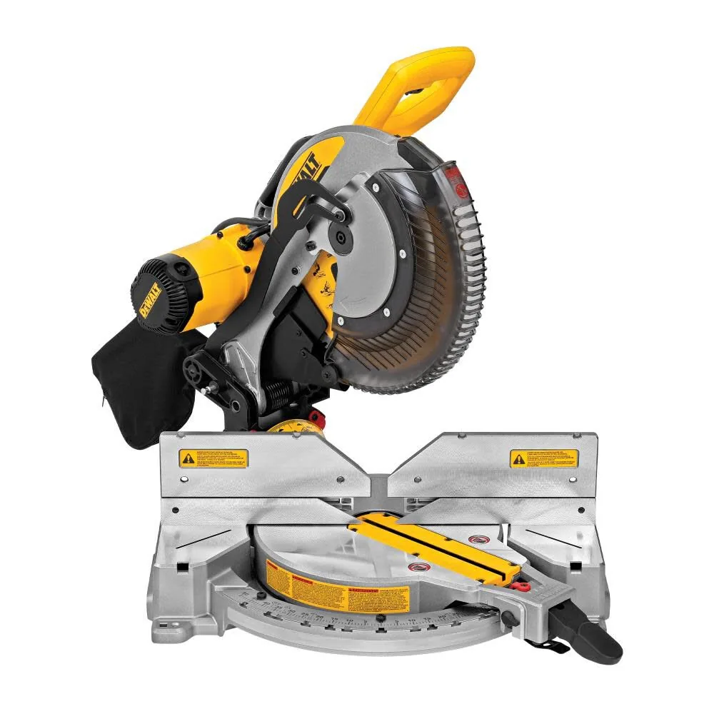 DEWALT 12in 15 Amp Dual Bevel Compound Miter Saw