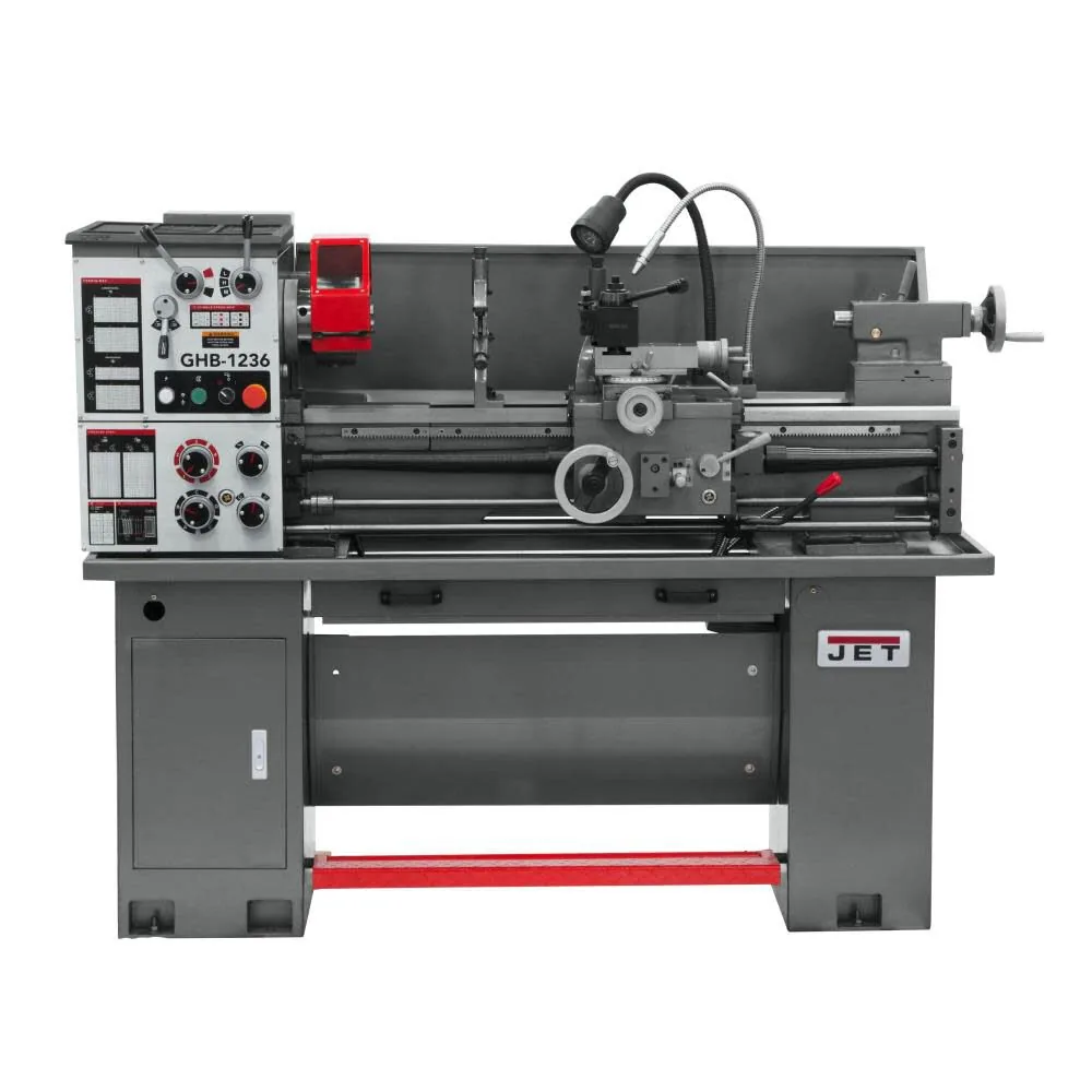 NEW JET 12 x 36 Geared Head Bench Lathe