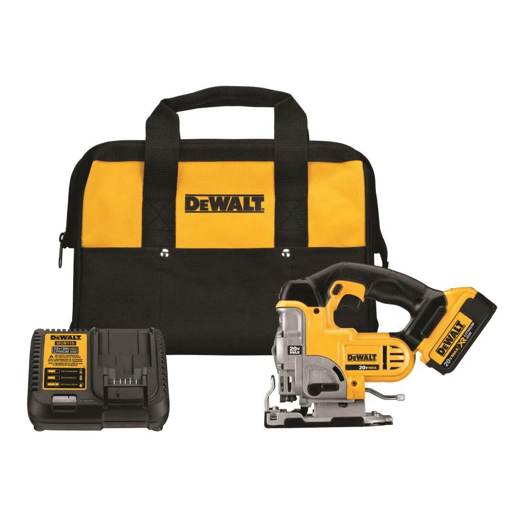 DEWALT 20 V MAX Lithium Ion Jig Saw Kit