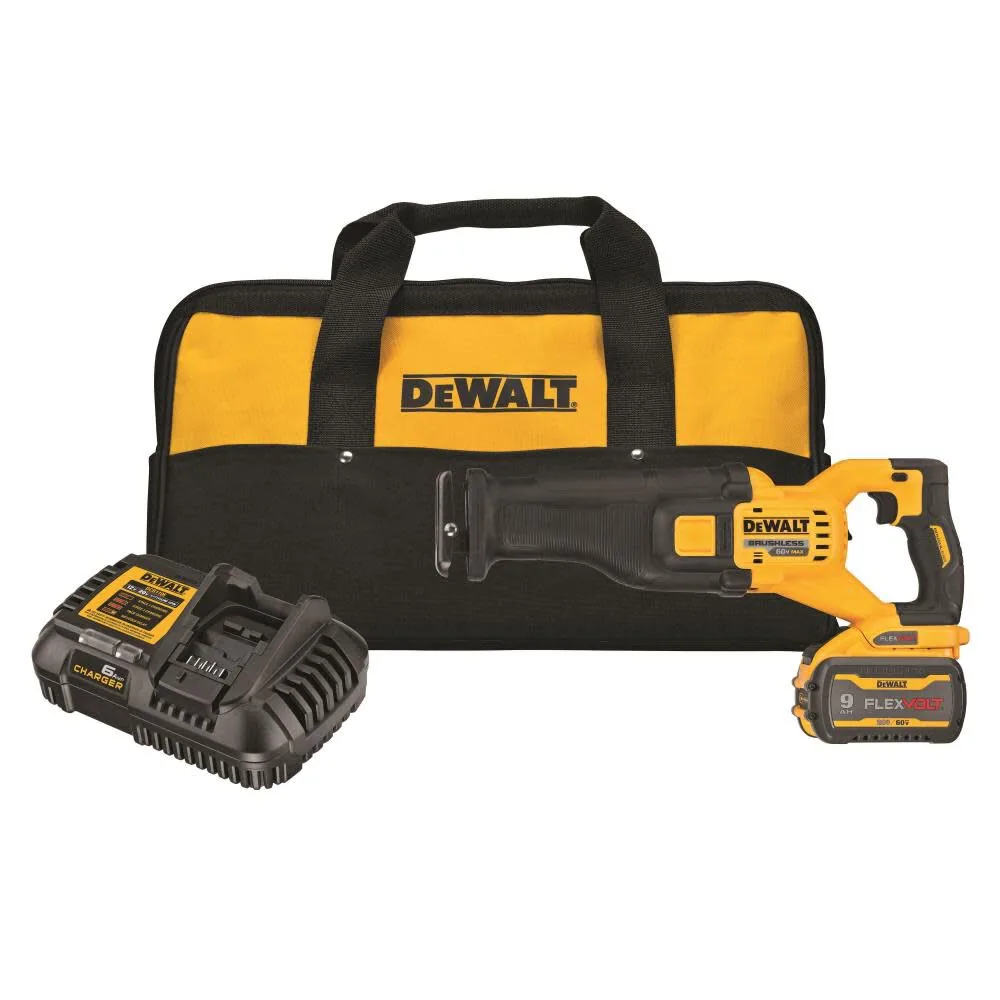 DEWALT FLEXVOLT 60V MAX Brushless Cordless Reciprocating Saw Kit