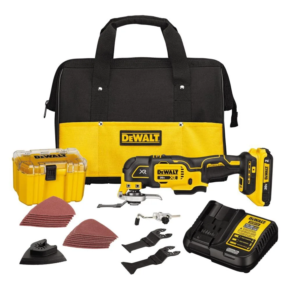 DEWALT XR 20V Max Oscillating Multi Tool 33pc Kit