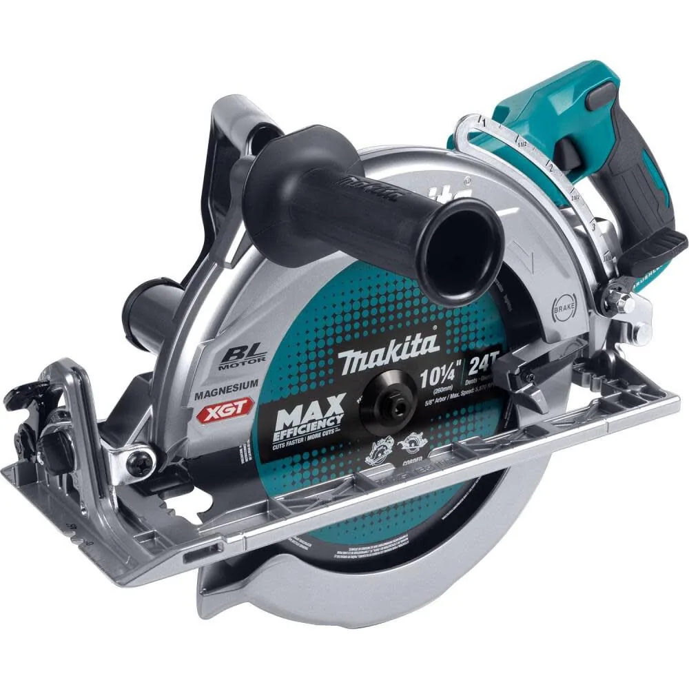 Makita 40V max XGT Circular Saw Rear Handle 10 1/4in (Bare Tool)