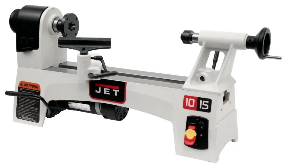NEW JET JWL-1015VS 10in X 15in Variable Speed Wood Lathe